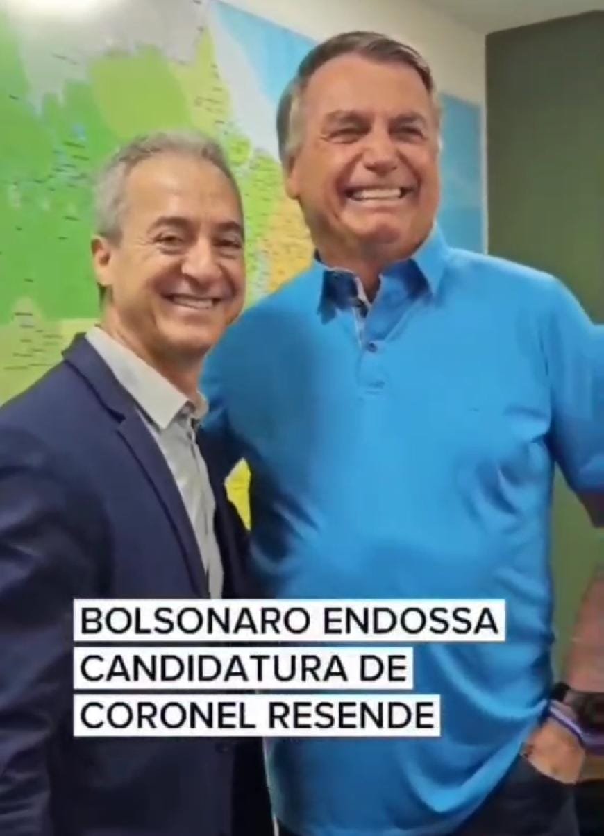 BOLSONARISTA CORONEL RESENDE REAFIRMA CAMPANHA CONTRA O PT DE ILHÉUS: “VOU ATÉ O FIM!”