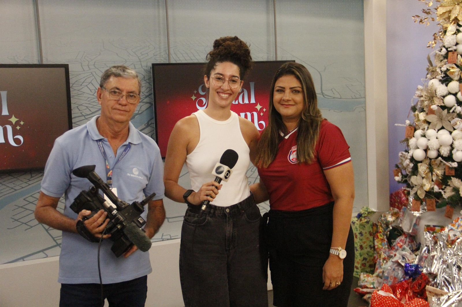 Barcelona de Ilhéus e DATEN no Natal do Bem da TV Santa Cruz